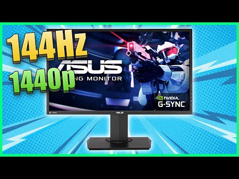 ASUS MG278Q 27" REVIEW | TN 144Hz 1ms 1440p ✅