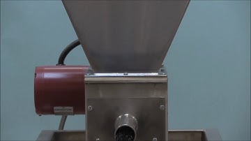 Acrison Model 101 Feeding Masterbatch Plastic Pellets