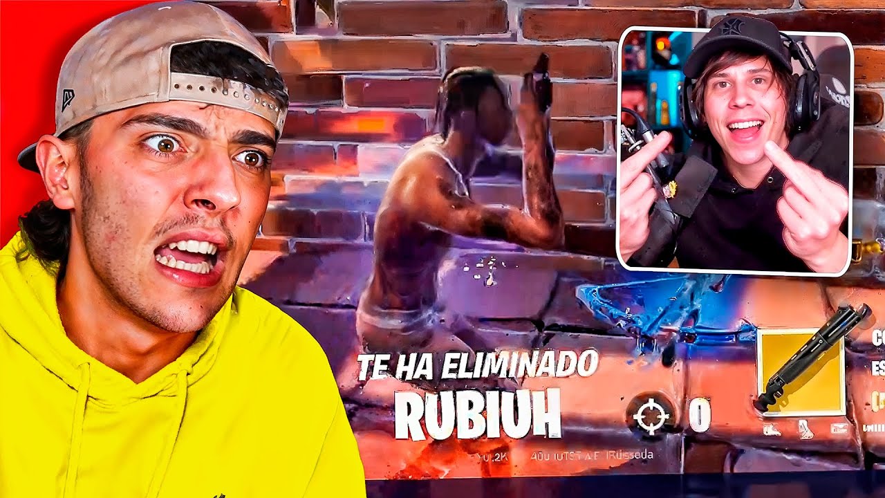Rubius me hizo STREAM SNIPE en Fortnite y se burló de mí... - YouTube