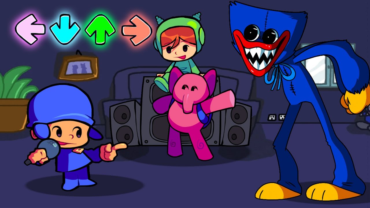 FNF vs Pocoyo - Play FNF vs Pocoyo Online on KBHGames