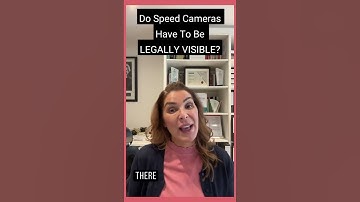 Do speed cameras have to be legally visible? #getlegallyspeaking #law #driving #speeding