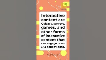 Interactive Content
