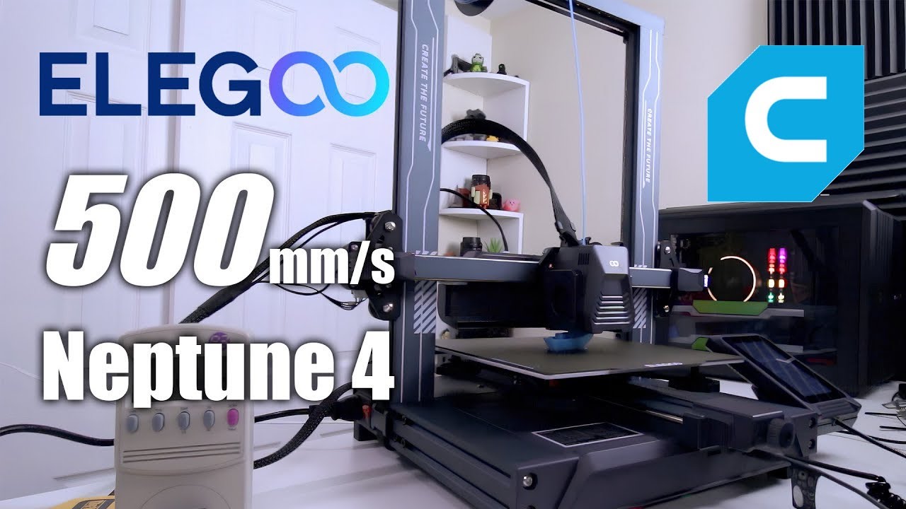 ELEGOO Neptune 4 3D printer runs at 500mm/s for $259