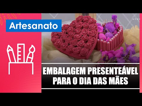 Embalagem presenteável para o Dia das Mães com a artesã Ivone Nery – 07/05/25