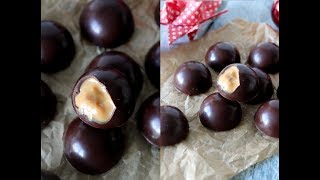 Hjemmelavet Skildpadder - Fyldte Chokolader Med Karamel Og Rom -  One Kitchen DK