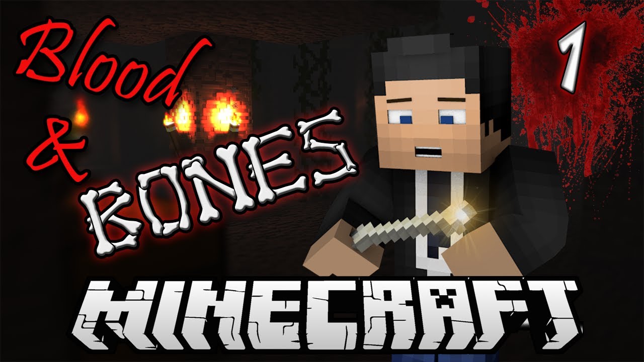 Minecraft Blood and Bones 1 - Attack of the Bone Team! - YouTube