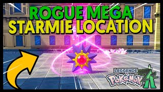 WHERE TO FIND ROGUE MEGA STARMIE ON POKEMON LEGENDS Z-A