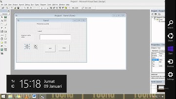 Tutorial Pembuatan Aplikasi Alarm Visual Basic 6.0