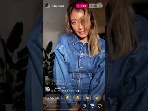 ローラ インスタライブその4 Youtube ローラ インスタライブその4 Youtube