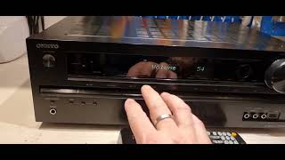 ONKYO TX-SR309 receiver digital -test-