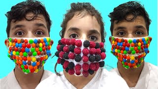 SAMI AND ADEL FACE MASK CANDY, قناع الوجه