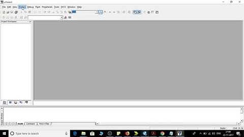 How to create project in Keil and Features of Keil