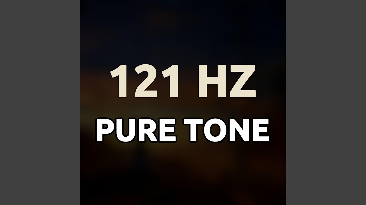 Guarda 121 Hz Pure Tone Frequency (Alpha Wave) su YouTube Guarda 121 Hz Pure Tone Frequency (Alpha Wave) su YouTube