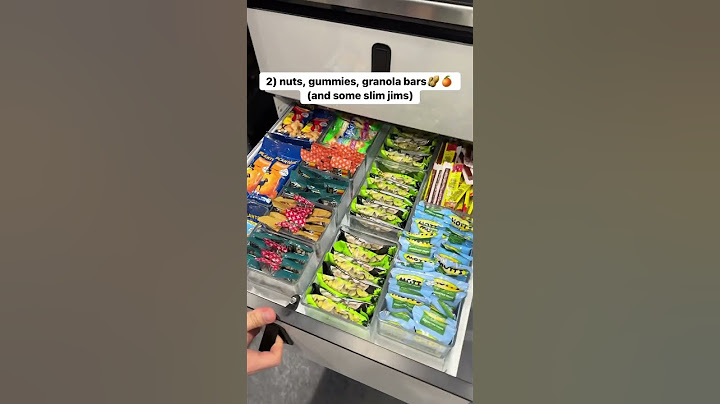 What kind’ve snacks does a NASCAR team keep on their hauler? A wide variety, actually. #NASCAR