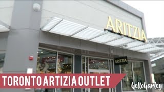 Hello hello! big thank you to @alishachelsealyn on instagram for
letting me know about the opening of first and only aritzia outlet in
north america! com...