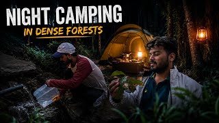 Overnight Camping In Rain Forest | Camping with Friends | Trip Sense #vlog 