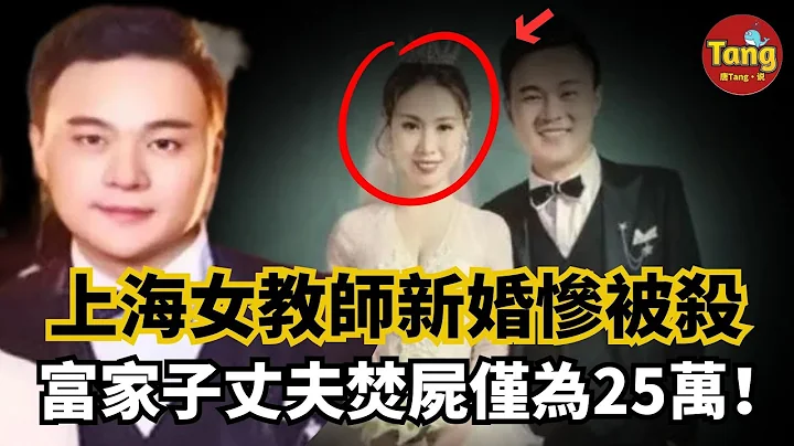 上海女教师新婚惨被杀，富家子丈夫焚尸仅为25万！忠犬救主葬身火海，“伪海归”庭审毫无悔意！现实版人不如狗！#谋杀案#事件#真相@TangtangSay - 天天要闻