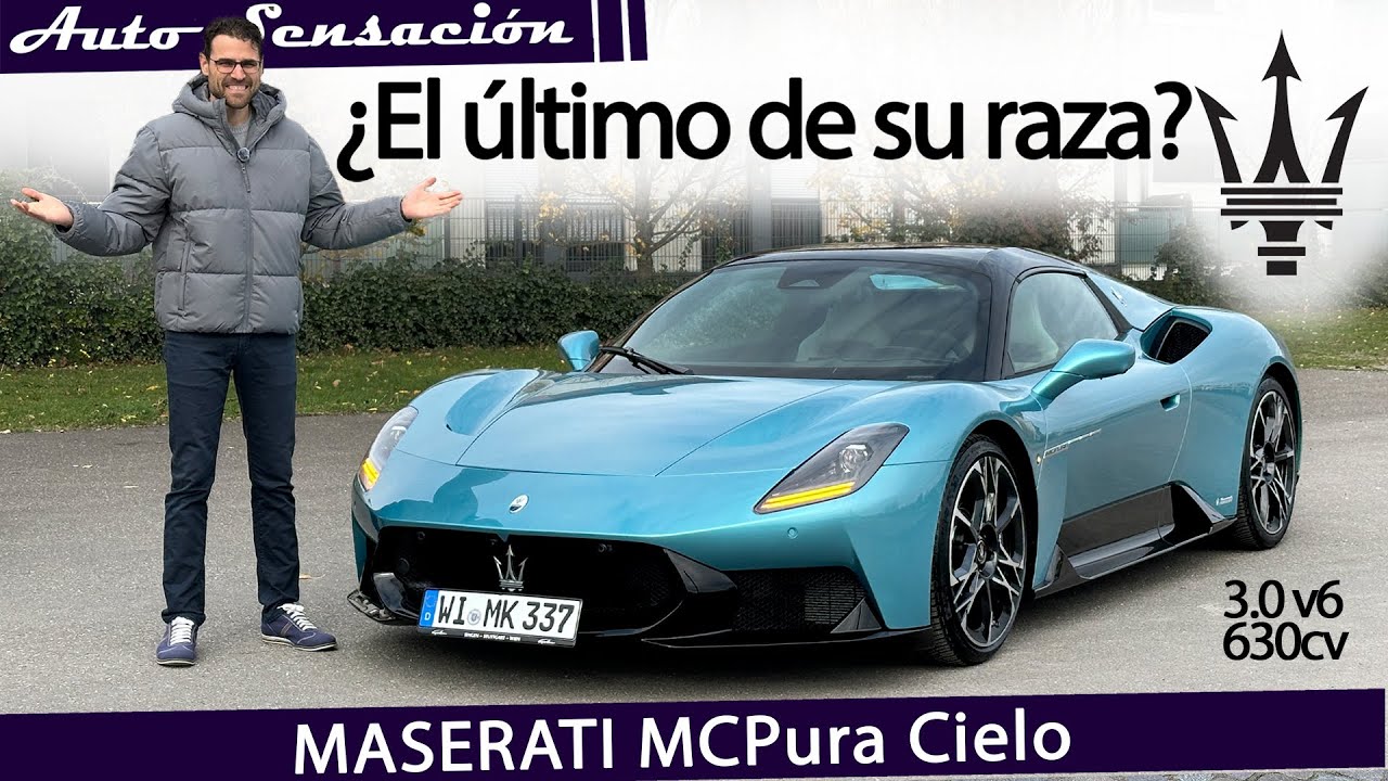 Prueba Maserati MCPura Cielo 2026 ¿ El último de su raza ?