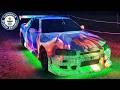 Nissan Skyline with Over 40,000 LED Lights - Guinness World Records