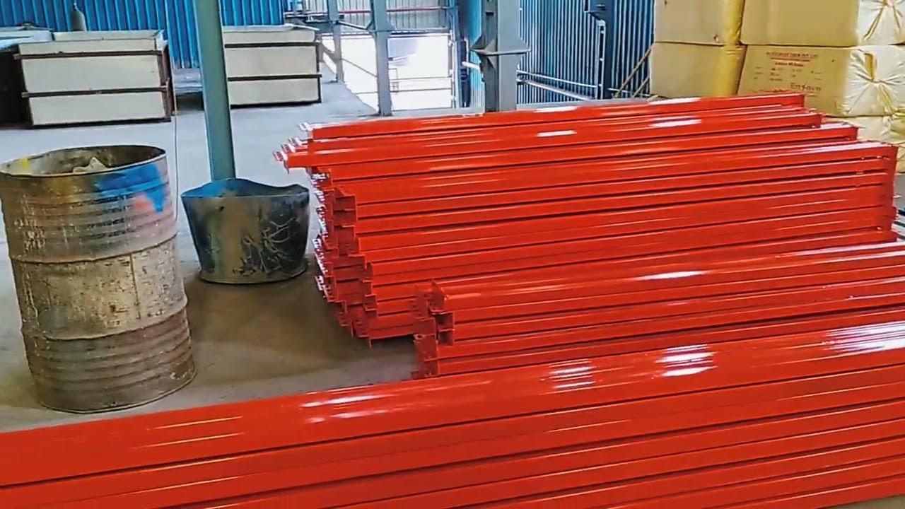 RANA - Warehouse Rack Beam/Upright Powder Coating Process