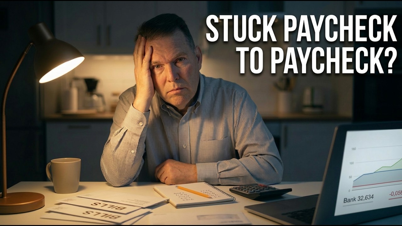 Are You Paycheck to Paycheck and Drained? Watch This!