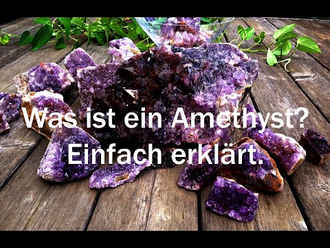 Video: In welcher Gesteinsart kommt Amethyst vor?