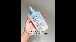 CeraVe sa smoothing cleanser.