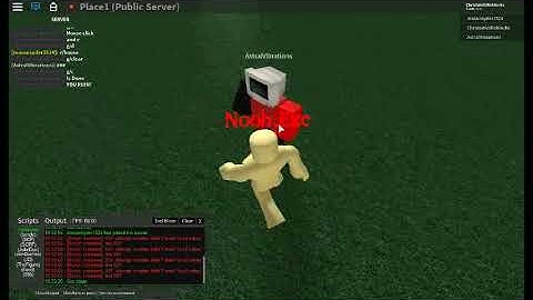 Roblox Script Edit Showcase (Noob.exe)