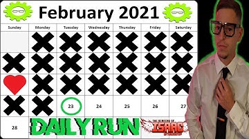 Daily Run February 23rd, 2021 - The Binding of Isaac Afterbirth Plus - The Road to 3000000%
