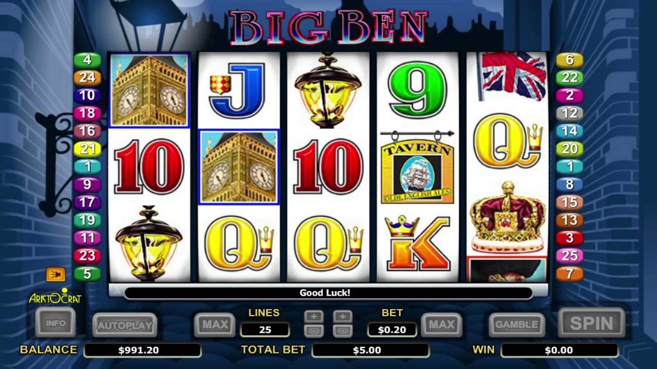 Big Ben Free Online Slots