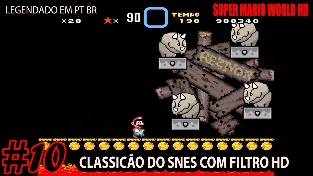 Super Mario World #10 PT BR em HD 