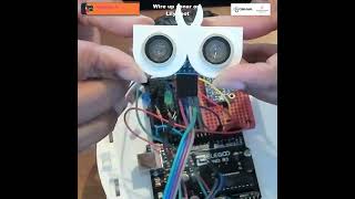 Lily∞Bot: Sonar (Ultrasonic Distance Sensor) Wiring