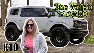 The WIFE's Ford Bronco Wildtrak Sasquatch COVERT Edition || Did she love the Latest Upgrades?