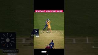 SHOT MAP WITH SHOT CODE || REAL CRICKET #shorts #krafton #realcricket #tataipl2026
