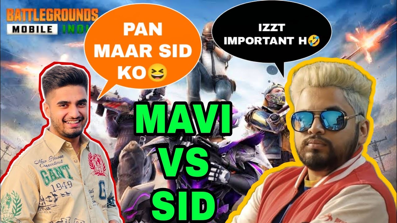 MAVI VS SID FUNNY FIGHT 🤣 