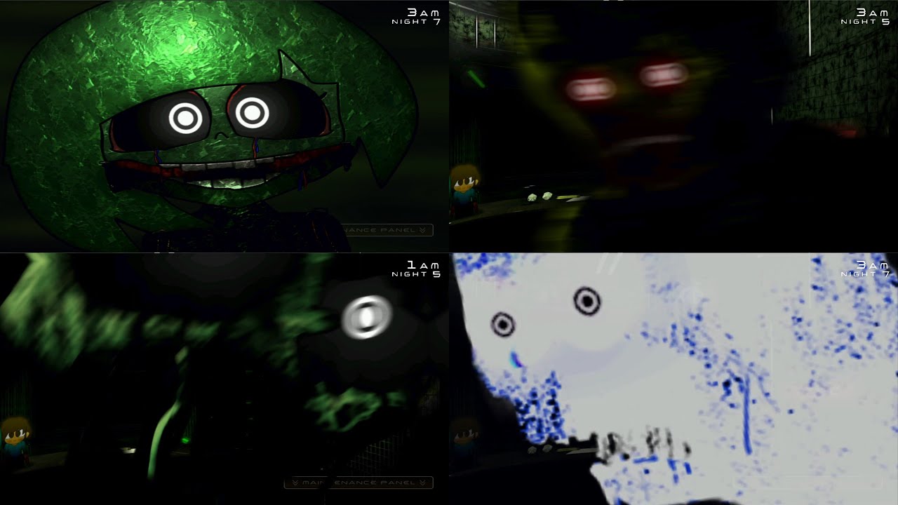 Five Nights at The AGK Studio 3 Rebranded | All Jumpscares