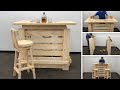 Bar o Barra de Madera Muy Bonito y Facil de Hacer - Tutorial de Carpintería