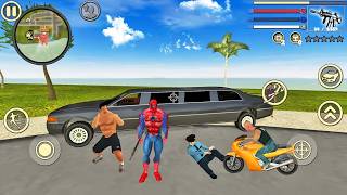 Spider Rope Hero Vice Town #5 Fun at Miami City - Android Gameplay screenshot 2