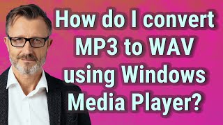 How do I convert MP3 to WAV using Windows Media Player? screenshot 5