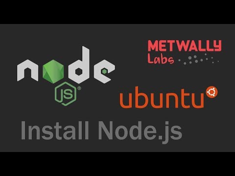 Install Node.js on Ubuntu [Arabic]