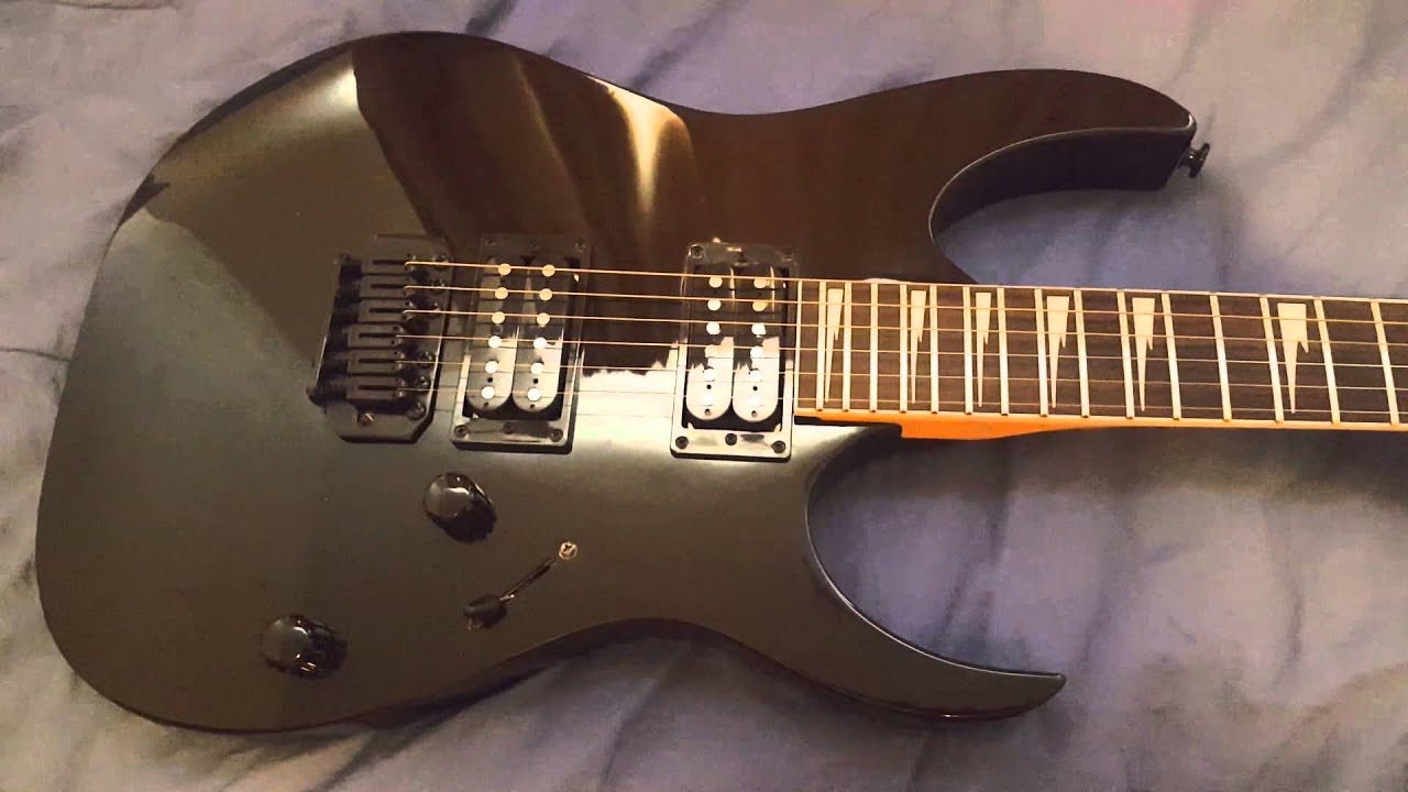 My new Ibanez guitar YouTube