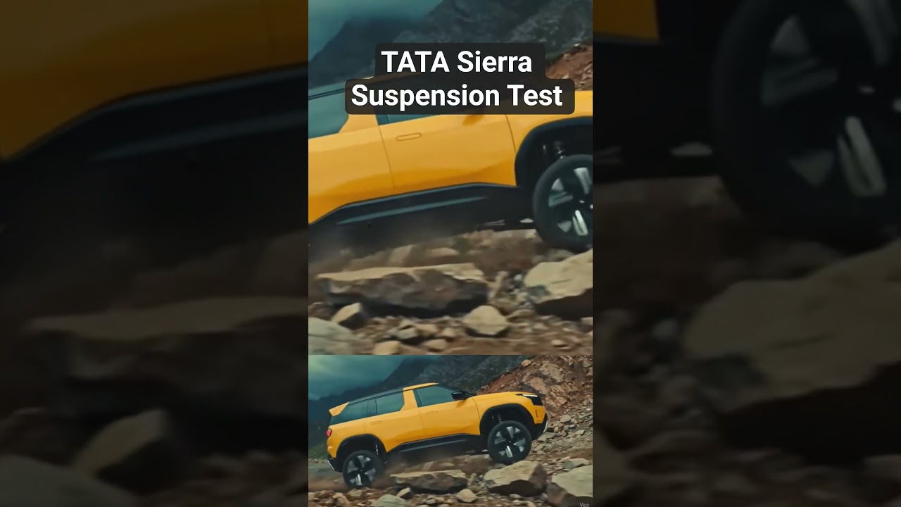 Tata Sierra suspension test, TATA Sierra Offroad testing 
