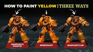 The Army Painter Academy | How to Paint Yellow