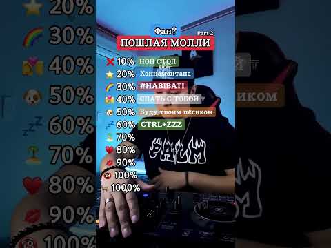 Какие треки «ПОШЛАЯ МОЛЛИ» тебе нравяться?