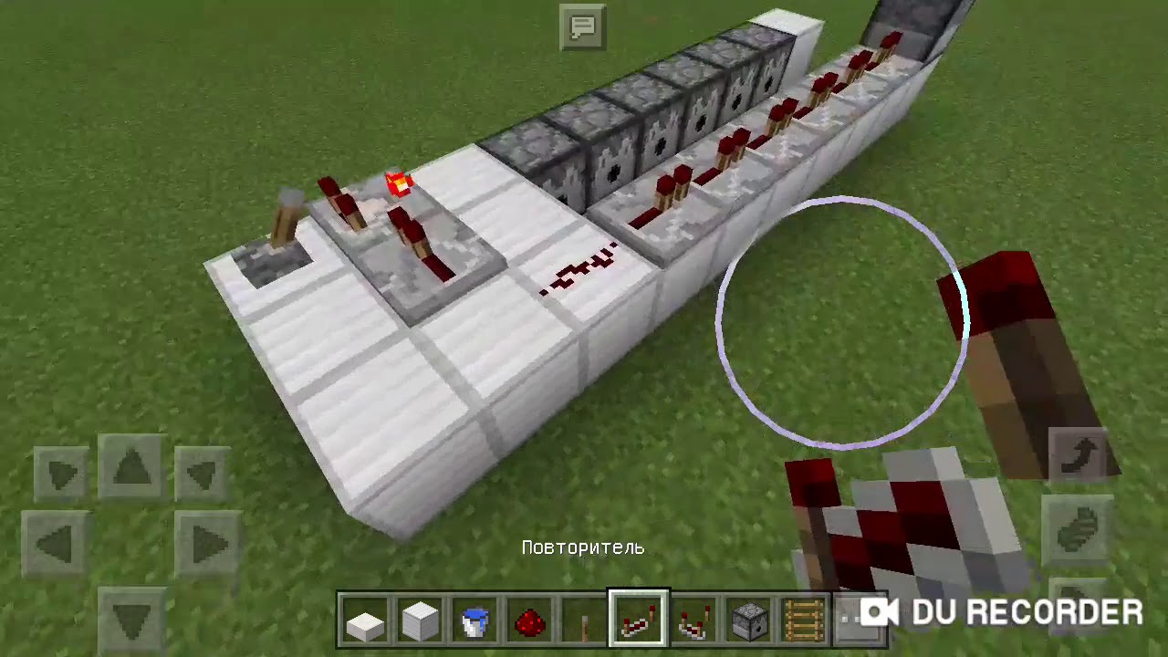 Чертеж тнт пушки в майнкрафте