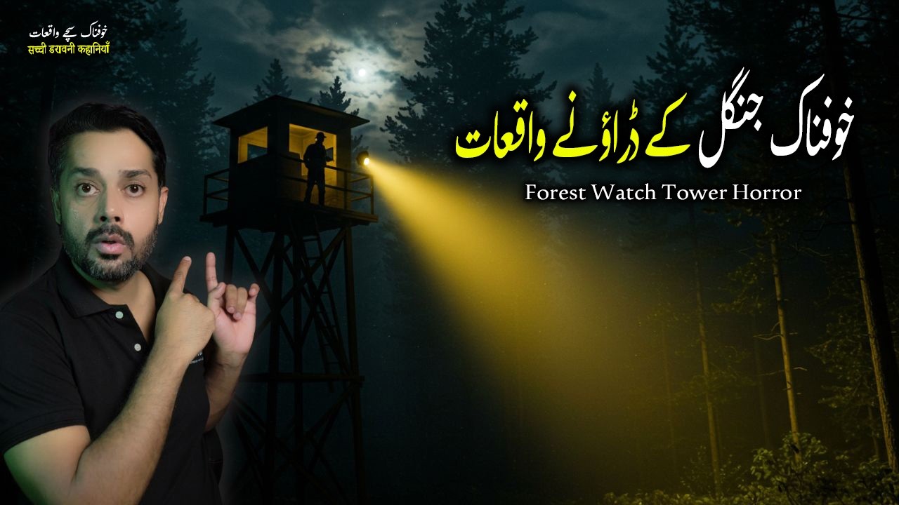 جنگل کے ٹاور سے آنے والی آوازیں | Watchtower Real Horror Story | Scary Night in Forest