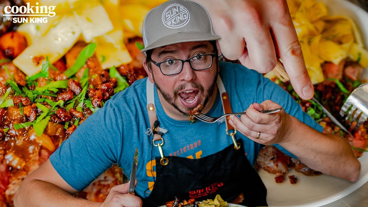 Cooking with Sun King: Electric Reindeer Carbonnade Steak