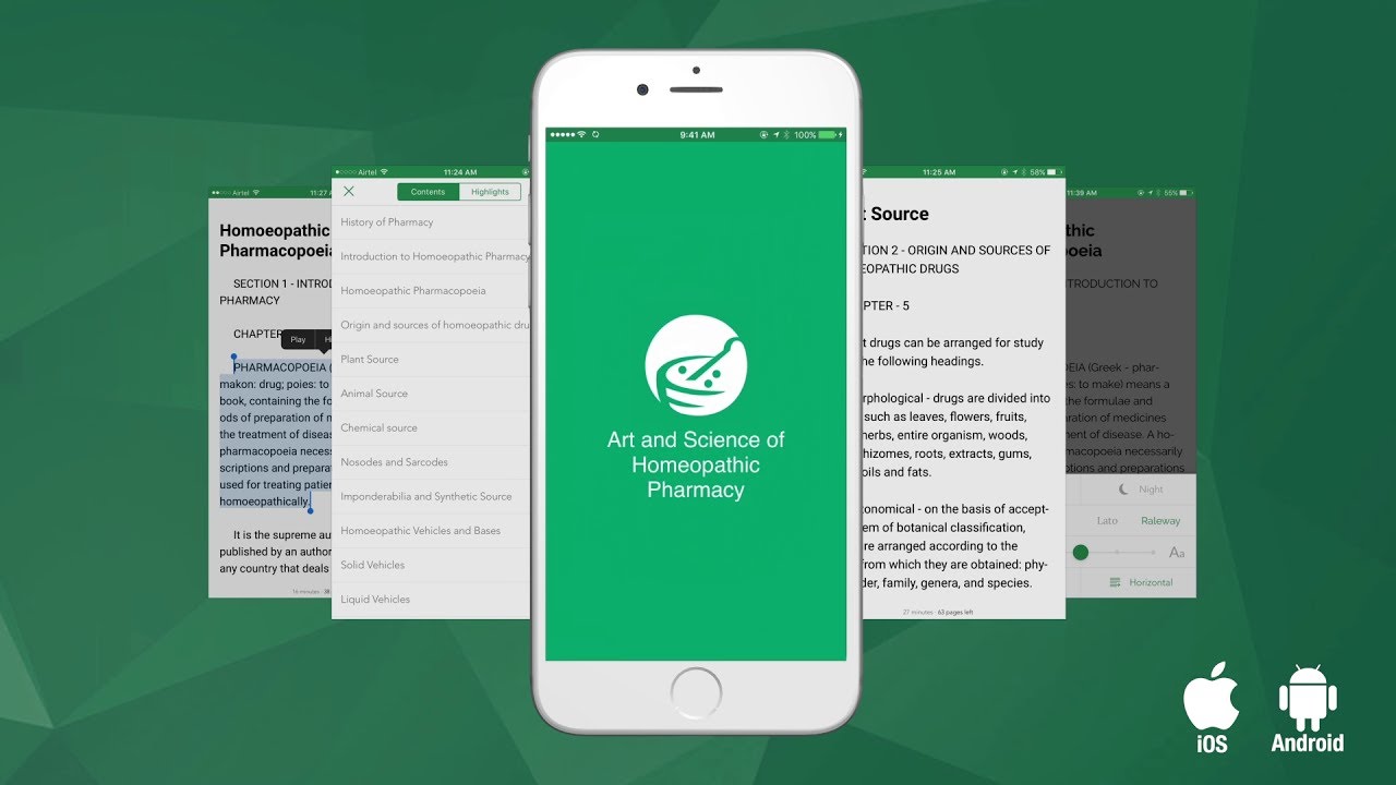 Mobile App for Art and Science of Homeopathic Pharmacy