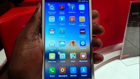 Intex aqua Air  Password Reset or Recovery