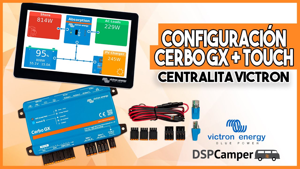 Configura paso a paso el Cerbo Gx de Victron a través de la